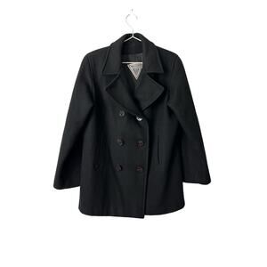Vintage J. Percy Marvin Richards Black Wool Jacket size 8